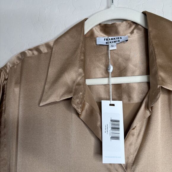 Frankie's Bikinis Fifi Silk Set Earth - Picture 5 of 10